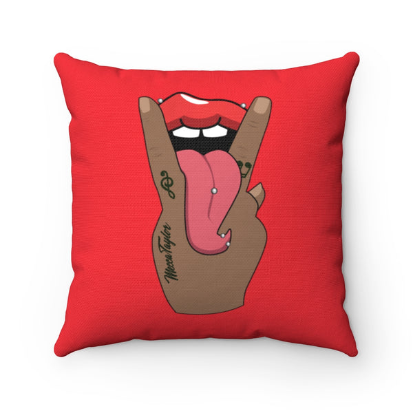 Spun Polyester Square Pillow