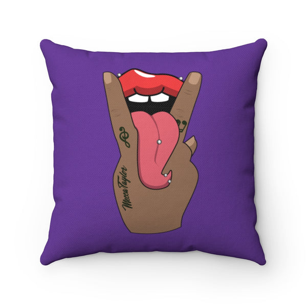 Spun Polyester Square Pillow