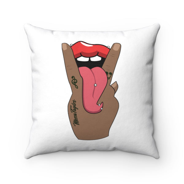 Spun Polyester Square Pillow