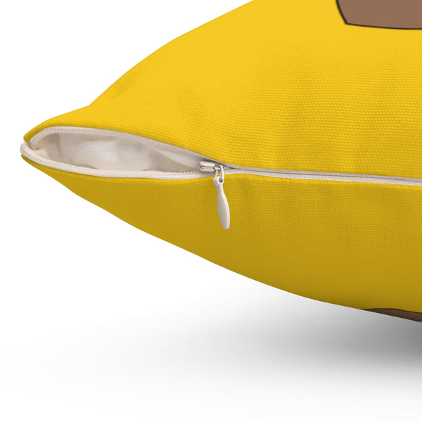 Spun Polyester Square Pillow