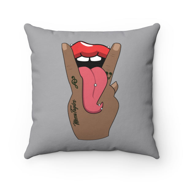 Spun Polyester Square Pillow
